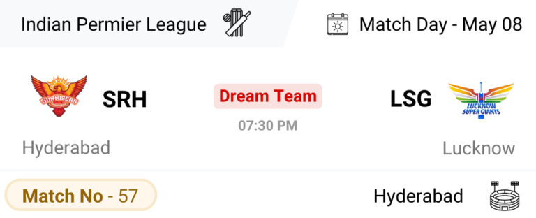 SRH vs LSG Dream Team Prediction